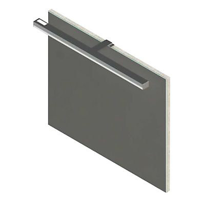 Miroir de salle de bains lumineux LED aspect chêne naturel 60 cm, Calao