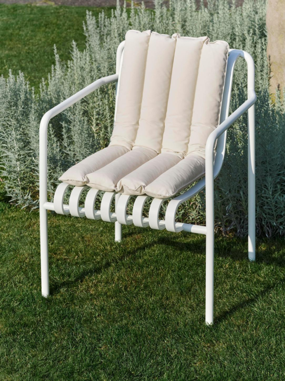 Hay Soft Quilted zitkussen Palissade Dining tuinstoel Olive