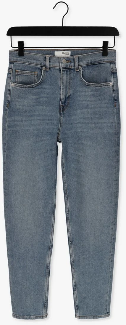 SELECTED FEMME blauwe selected femme mom jeans felina hw mom lair blue jeans