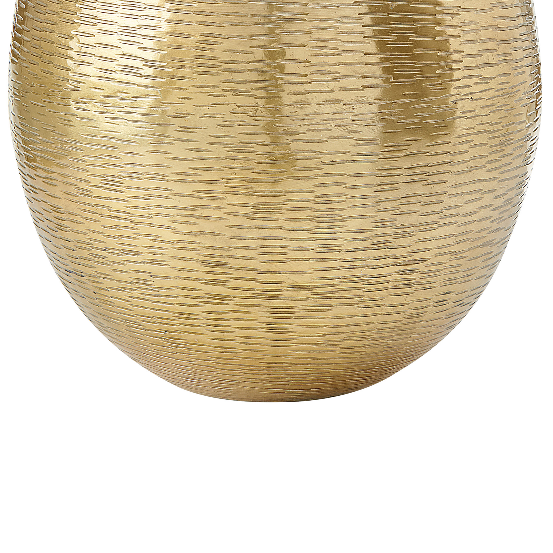 Beliani - MOHENJO - Bloemenvaas - Goud - Aluminium