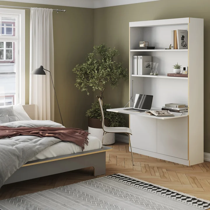 Müller Small Living - Flai Home-Office Sekretär, gross, CPL anthrazit