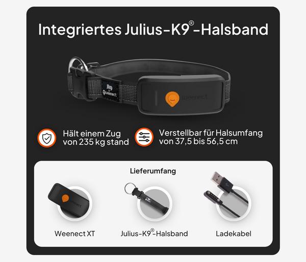Weenect XT GPS-Tracker für Hunde inkl. JK9