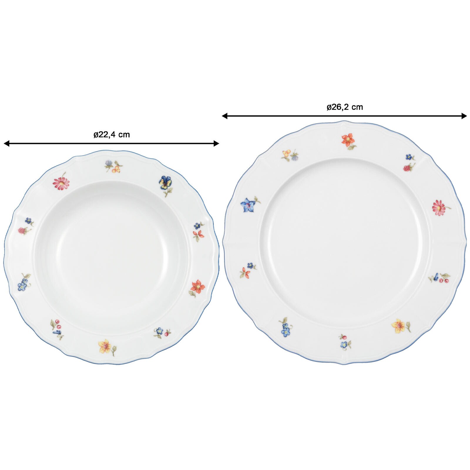 Seltmann Weiden Tafelservice Sonate Nostalgie 12er Set