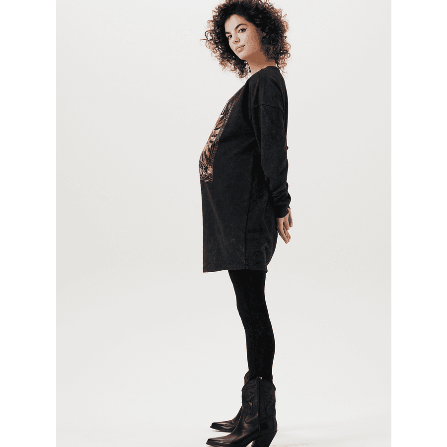 SUPERMOM Pullover Canton Black