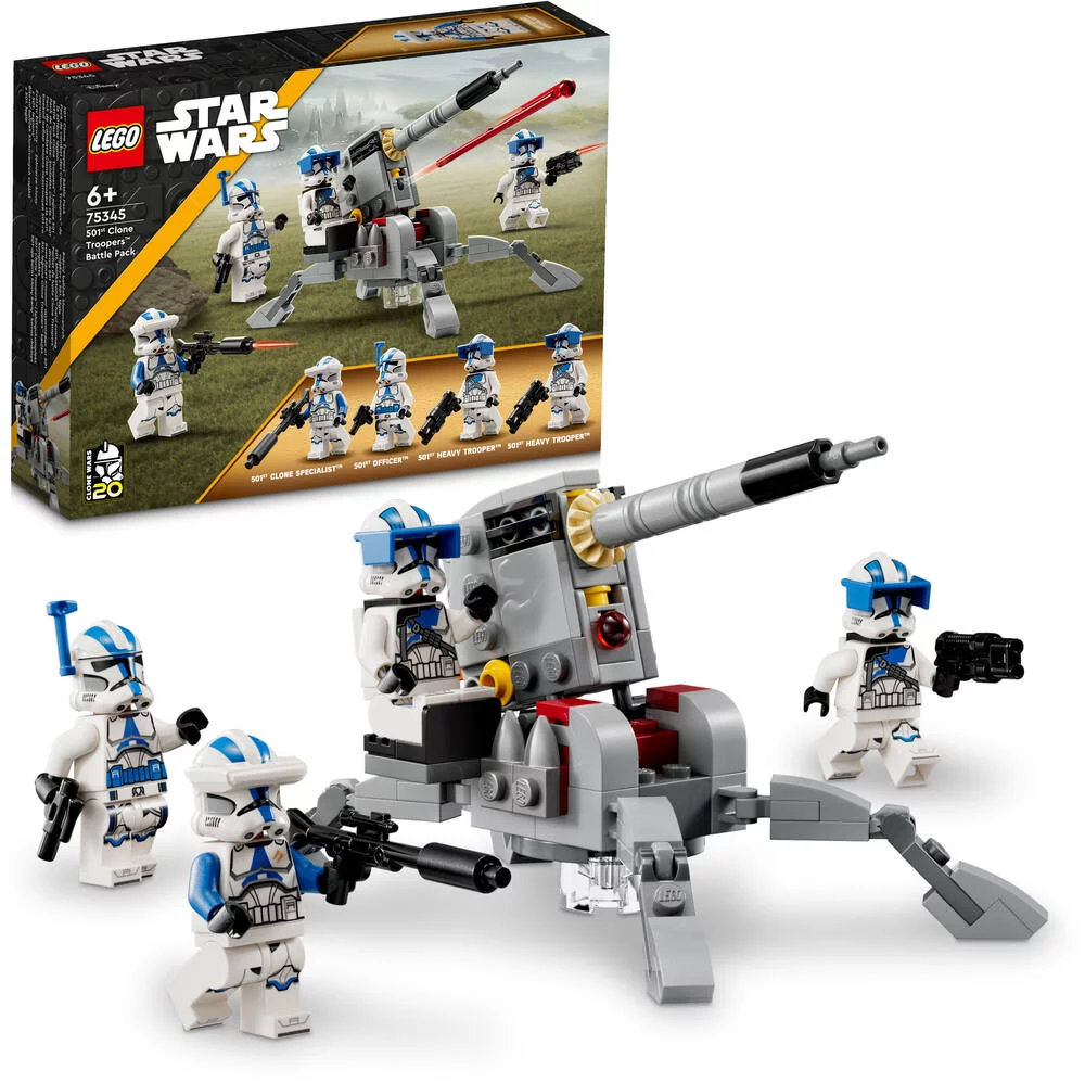 LEGO®STAR WARS™ 75345 - UNITE DE CLONE TROOPERS™ DE LA 501EME LEGION