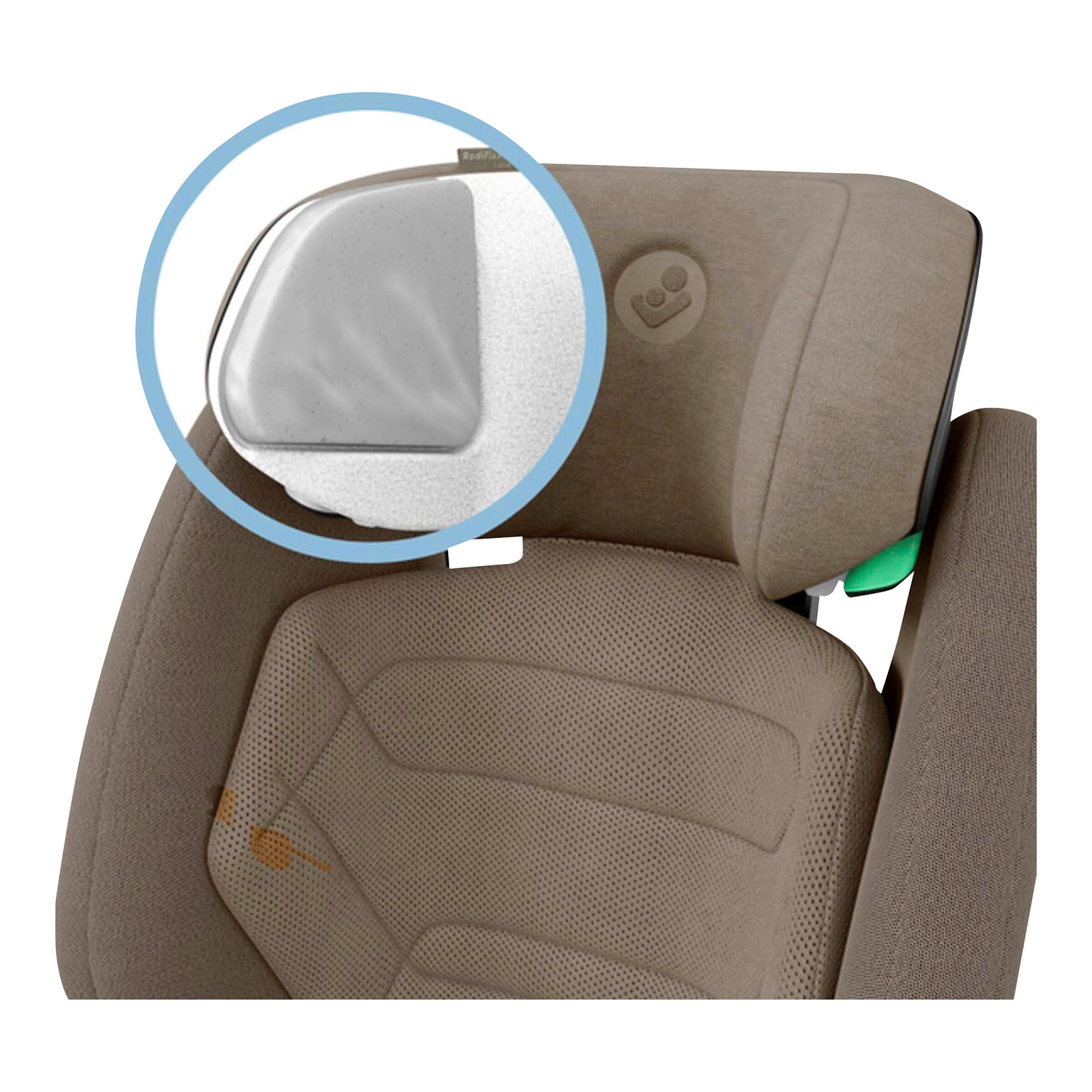 Maxi-Cosi Kindersitz Rodifix Pro 2 i-Size authentic truffle