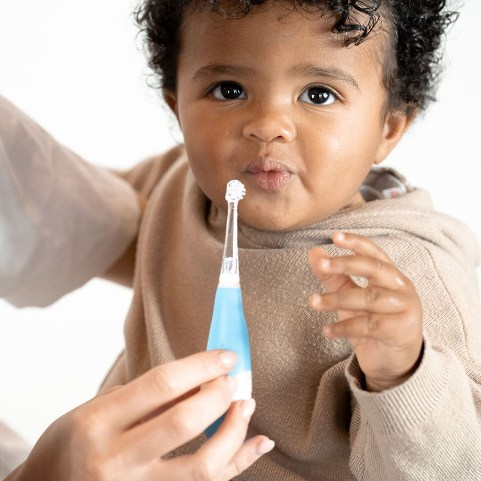 Elektrische Zahnbürste BabySonic Zahnbürste für Babys / Kleinkinder inkl. AAA Batterie (BRB051) - Grün
