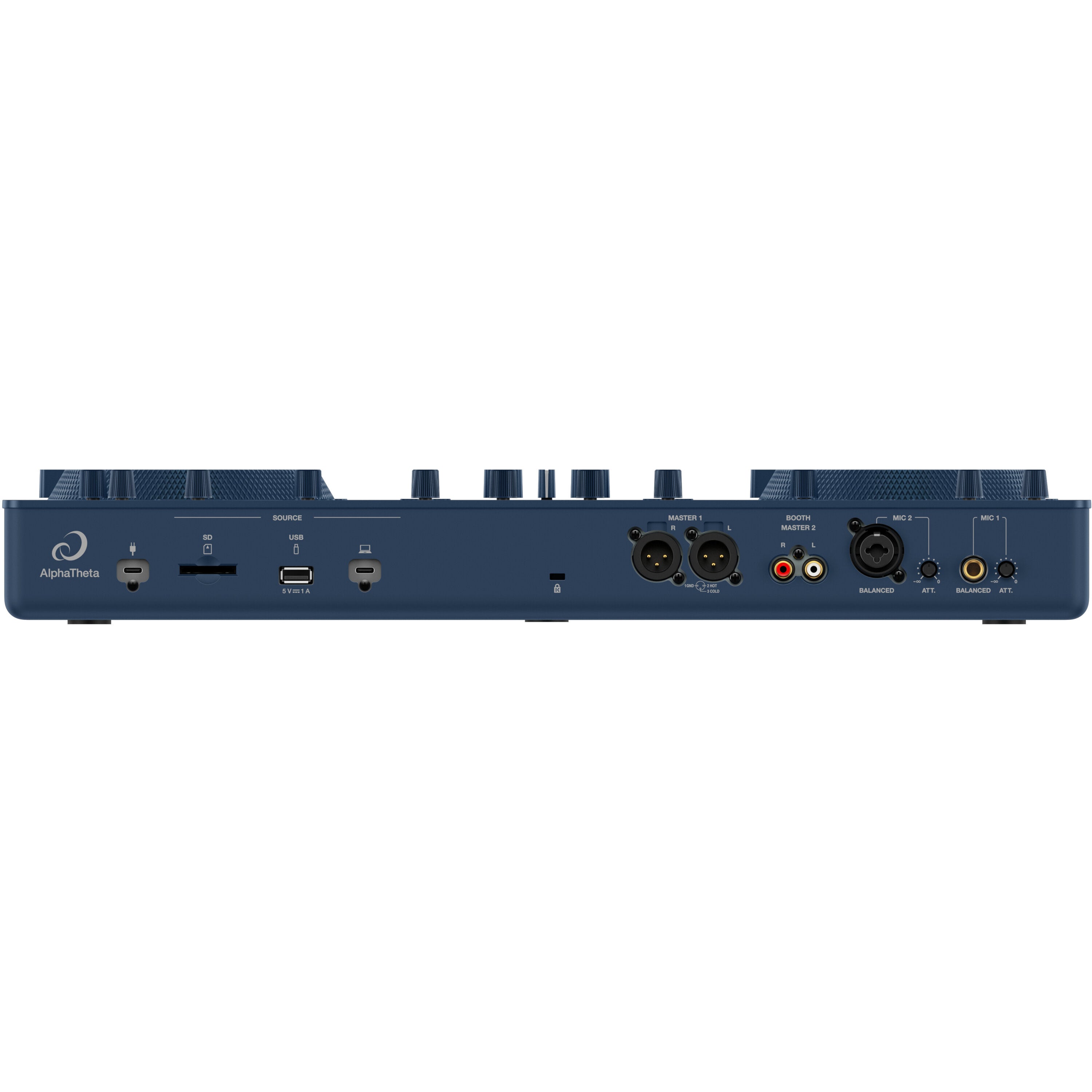 AlphaTheta Omnis-Duo all-in-one mobiel DJ-systeem