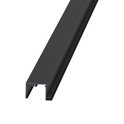Tapée d'isolation aluminium 100mm L.80 cm gris