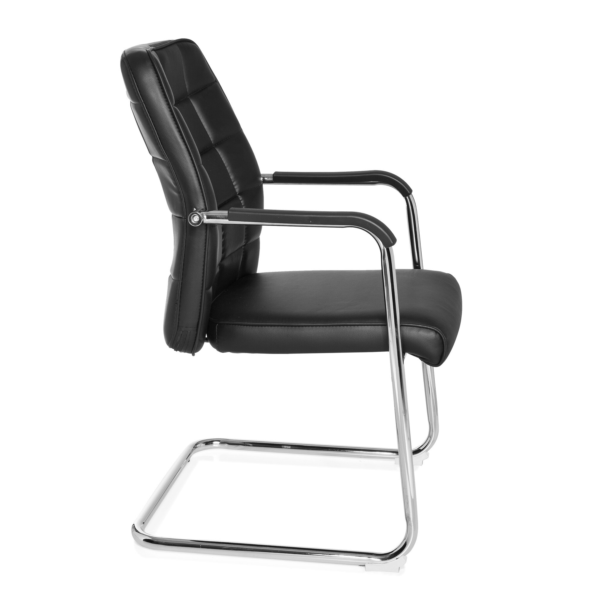 Freischwinger FLEXO V Kunstleder mit Armlehnen hjh OFFICE