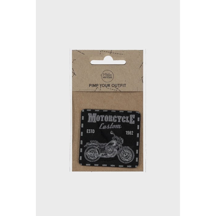 Atelier Veritas-Patch met MOTORCYCLE 5,5x6cm