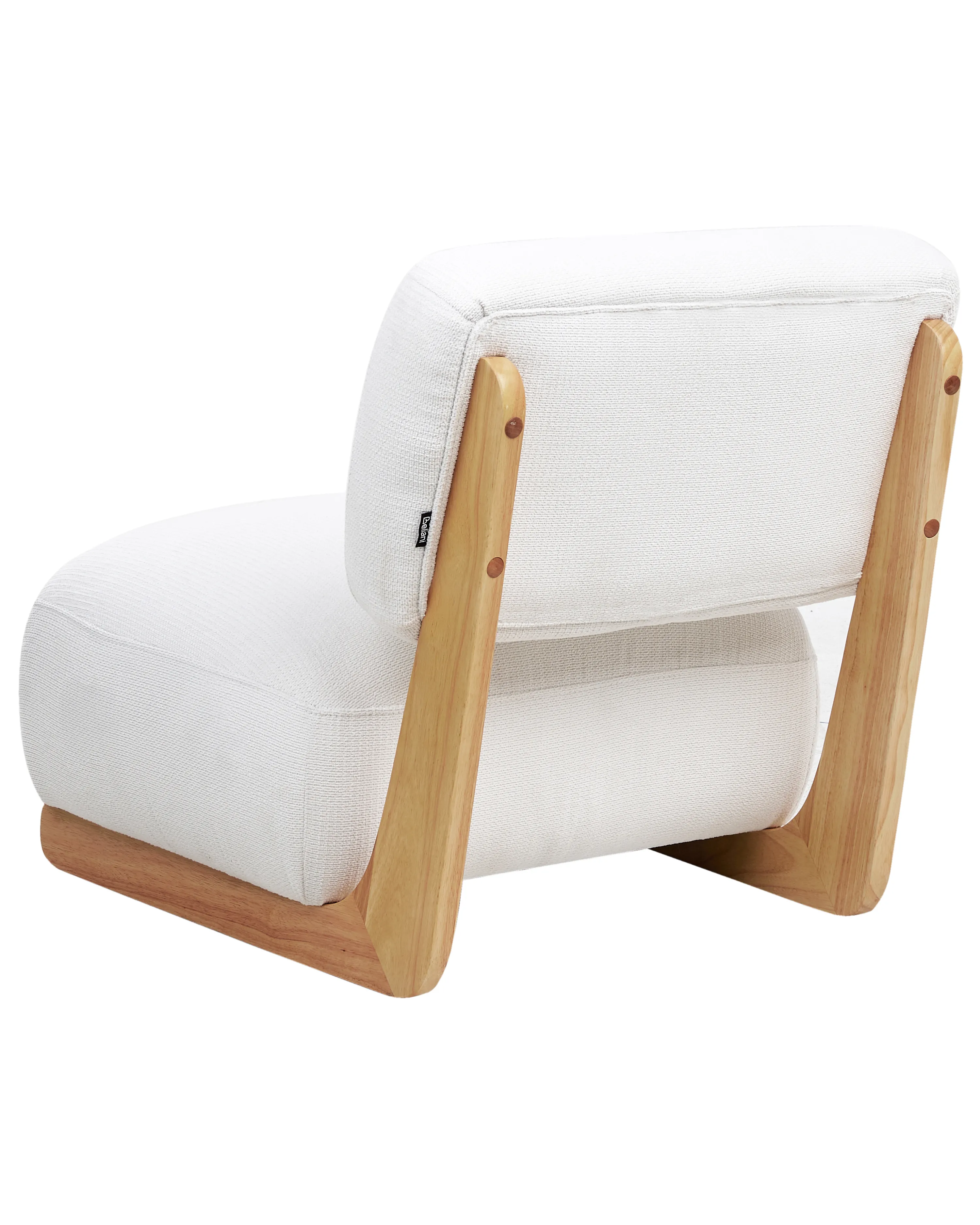 Fauteuil KOKKOLA Stof Gebroken wit