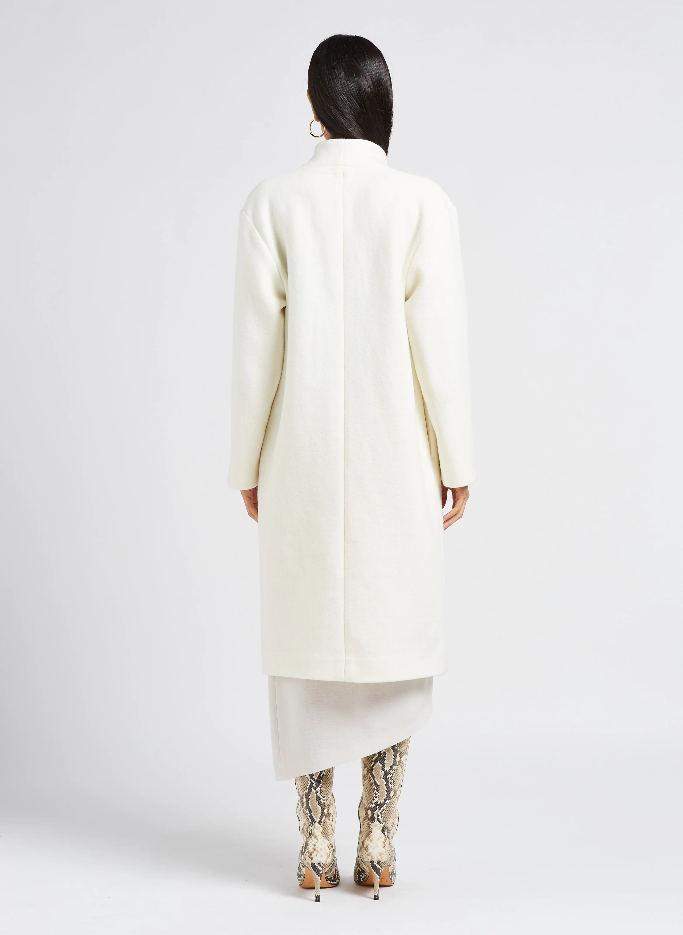 DAVYNPYT - Bottes en cuir | Beige