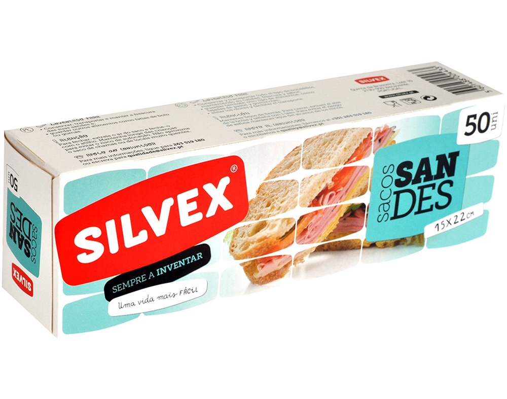 SACOS SILVEX PARA SANDES 50UN
