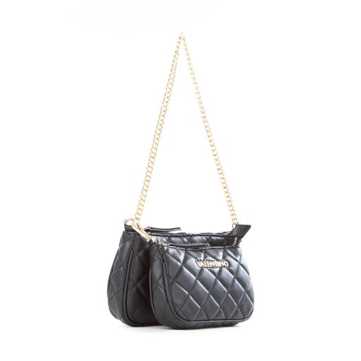 Valentino Ocarina Crossbody Taske, Nero