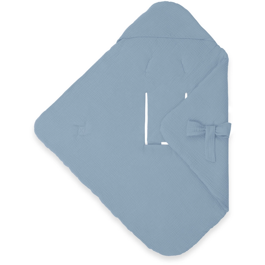 hauck Einschlagdecke Snuggle so Cosy Dusty Blue