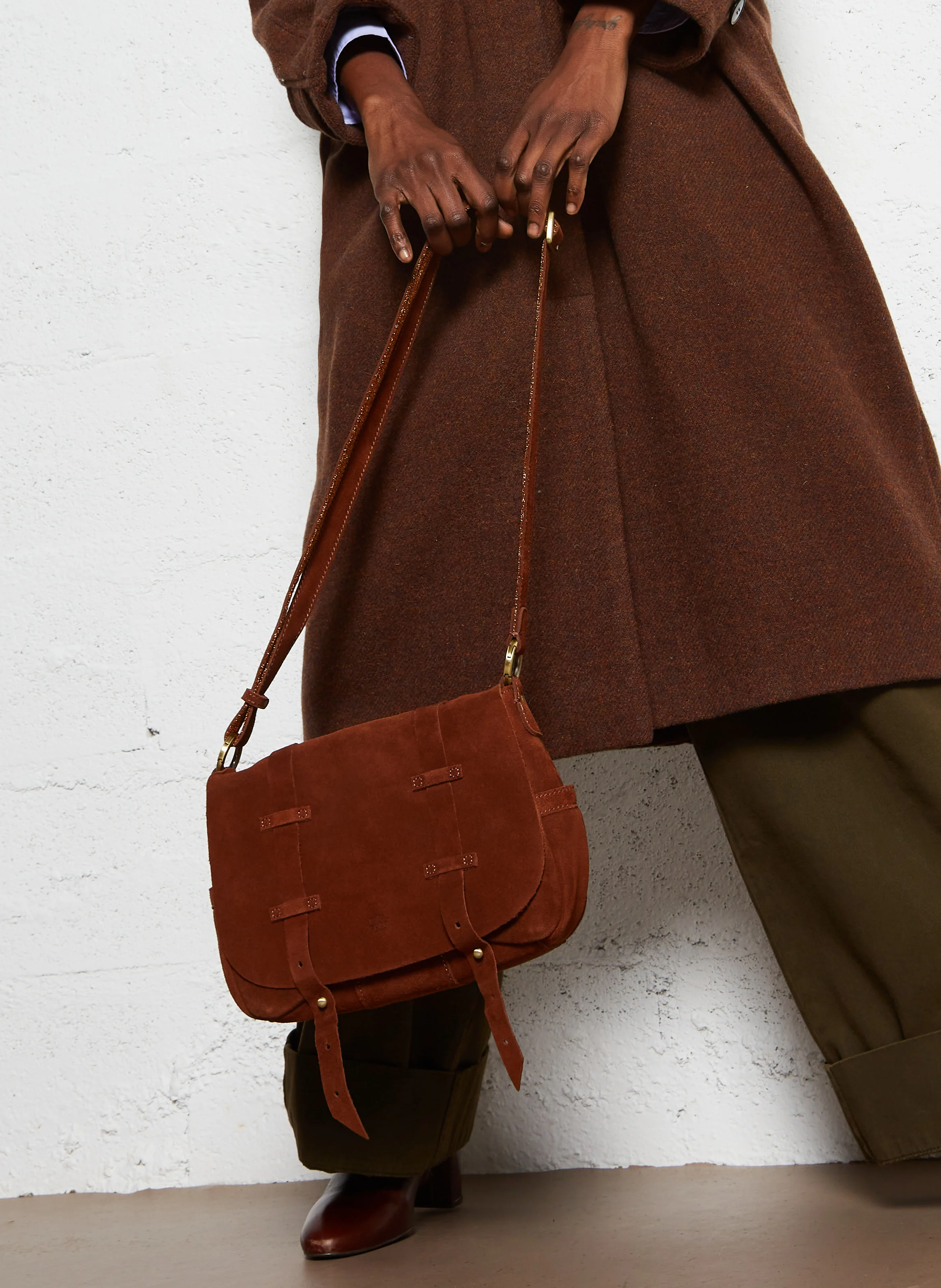 BESS - Besace en cuir | Marron
