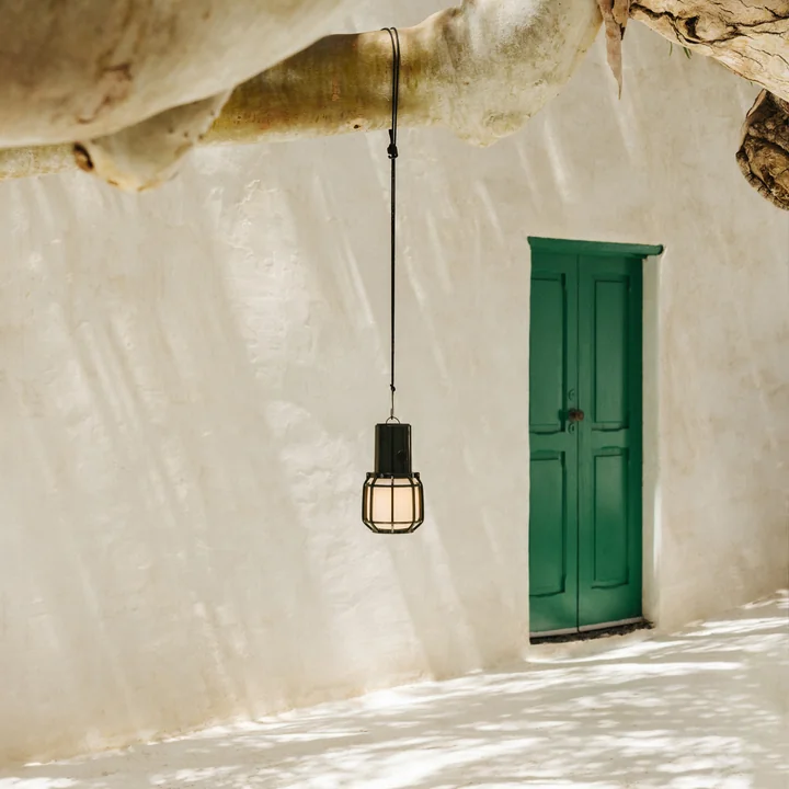 marset - Chispa Outdoor Akku LED Tischleuchte, Ø 10 cm, grün