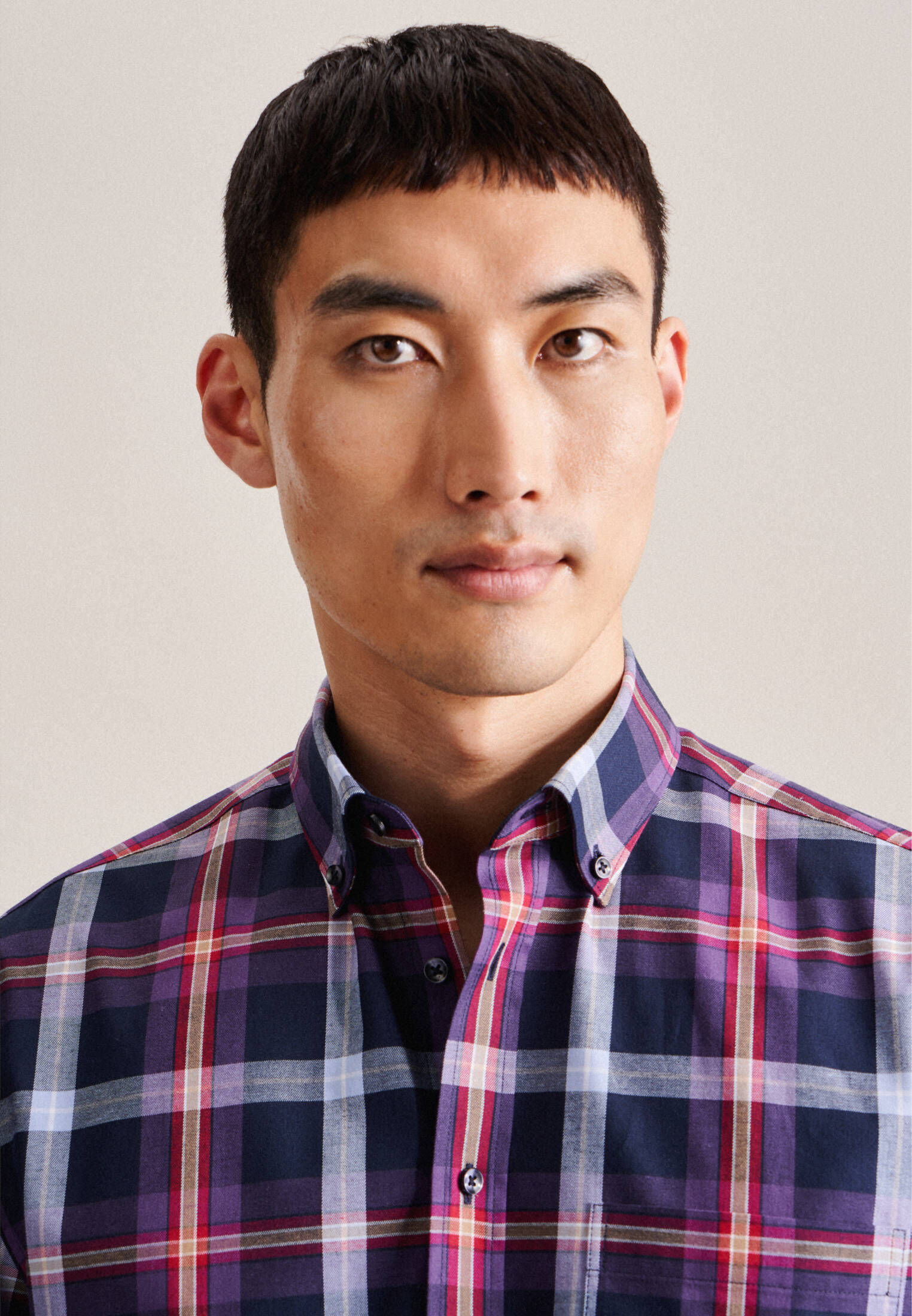 Seidensticker| Herren Flanellhemd Regular