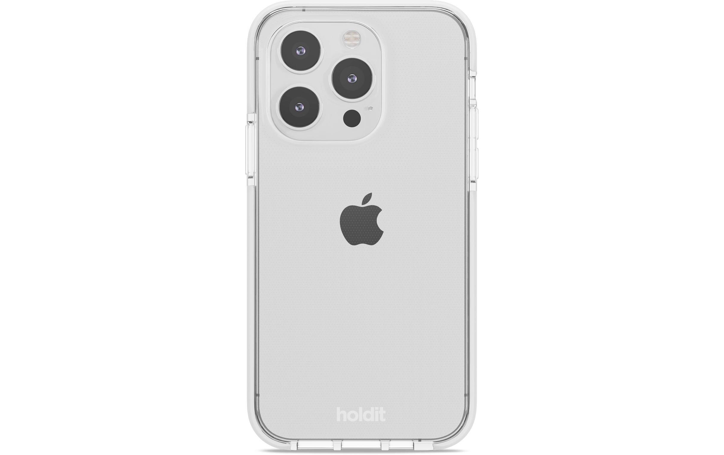 Back Cover Seethru iPhone 14 Pro WeissStilvolle Schutzhülle für das Apple iPhone 14 Pro
