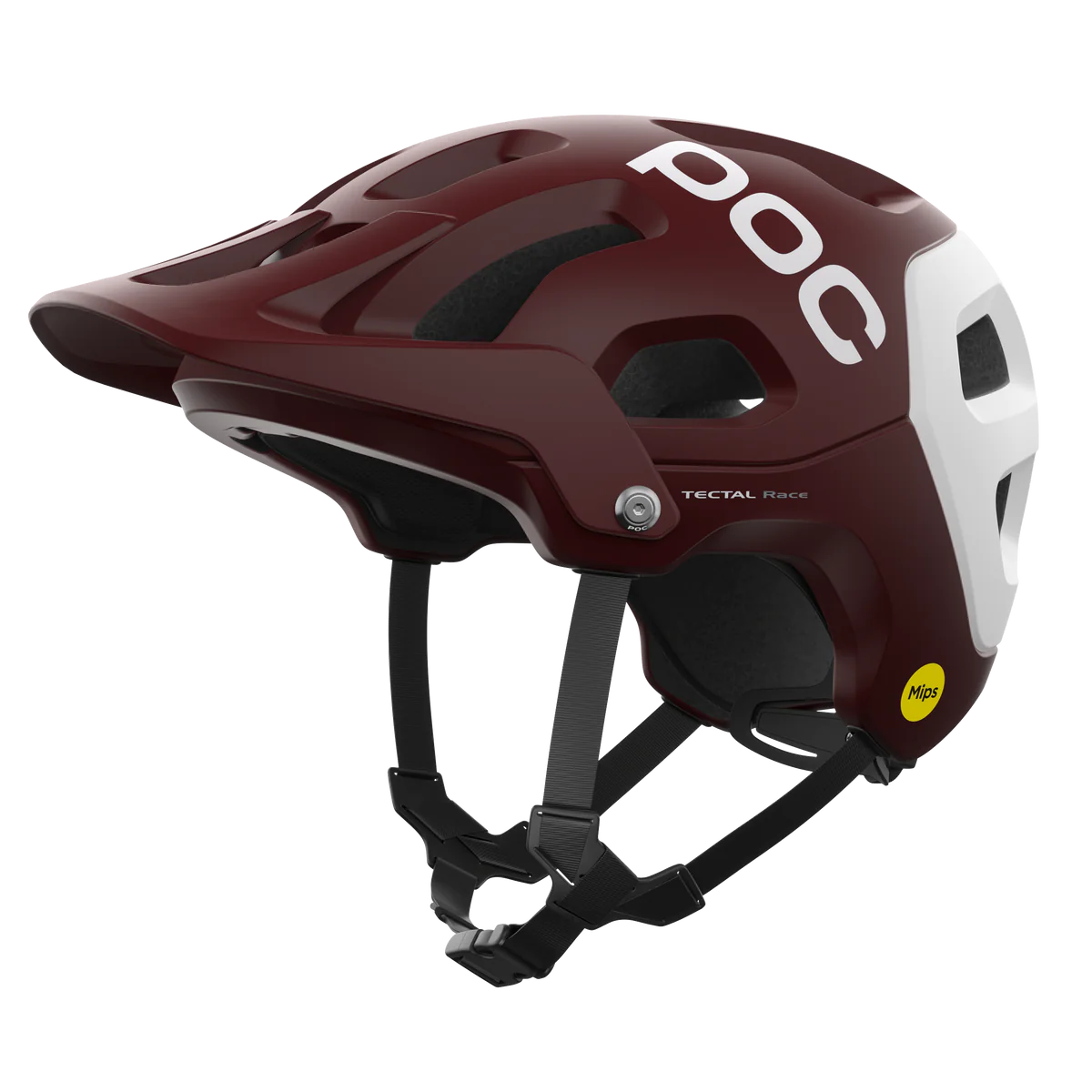 POC Tectal Race MIPS Garnet Red/Hydrogen White Matt