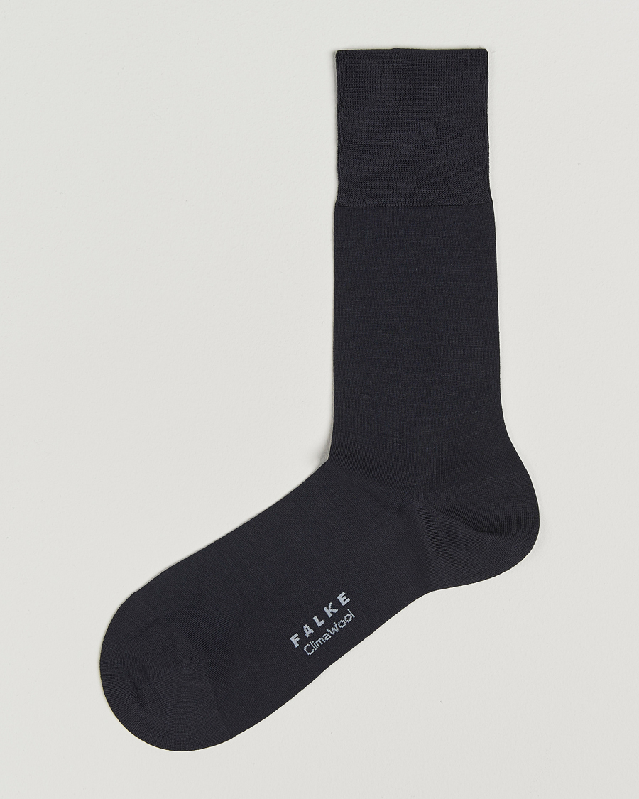 Falke Clima Wool Sock Dark Navy