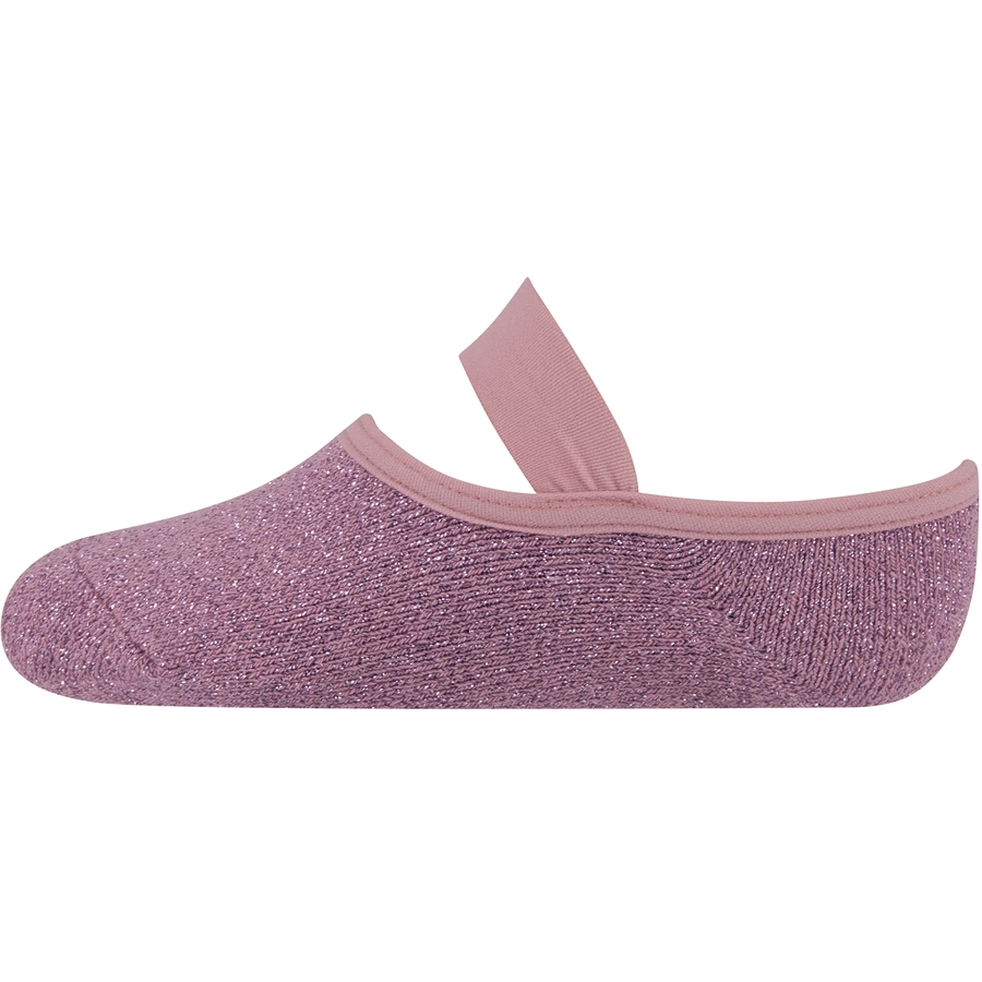 Ewers ABS-Socken Laufsneaker 2er Pack Glitzer rosa