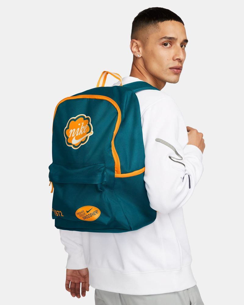 Sac à dos Nike Heritage Bleu & Orange