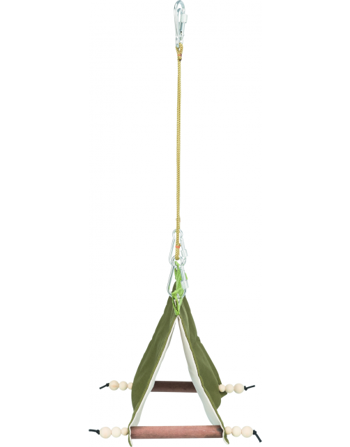 Trixie Vogeltent - Vogelspeelgoed - 16x18x20 cm Groen