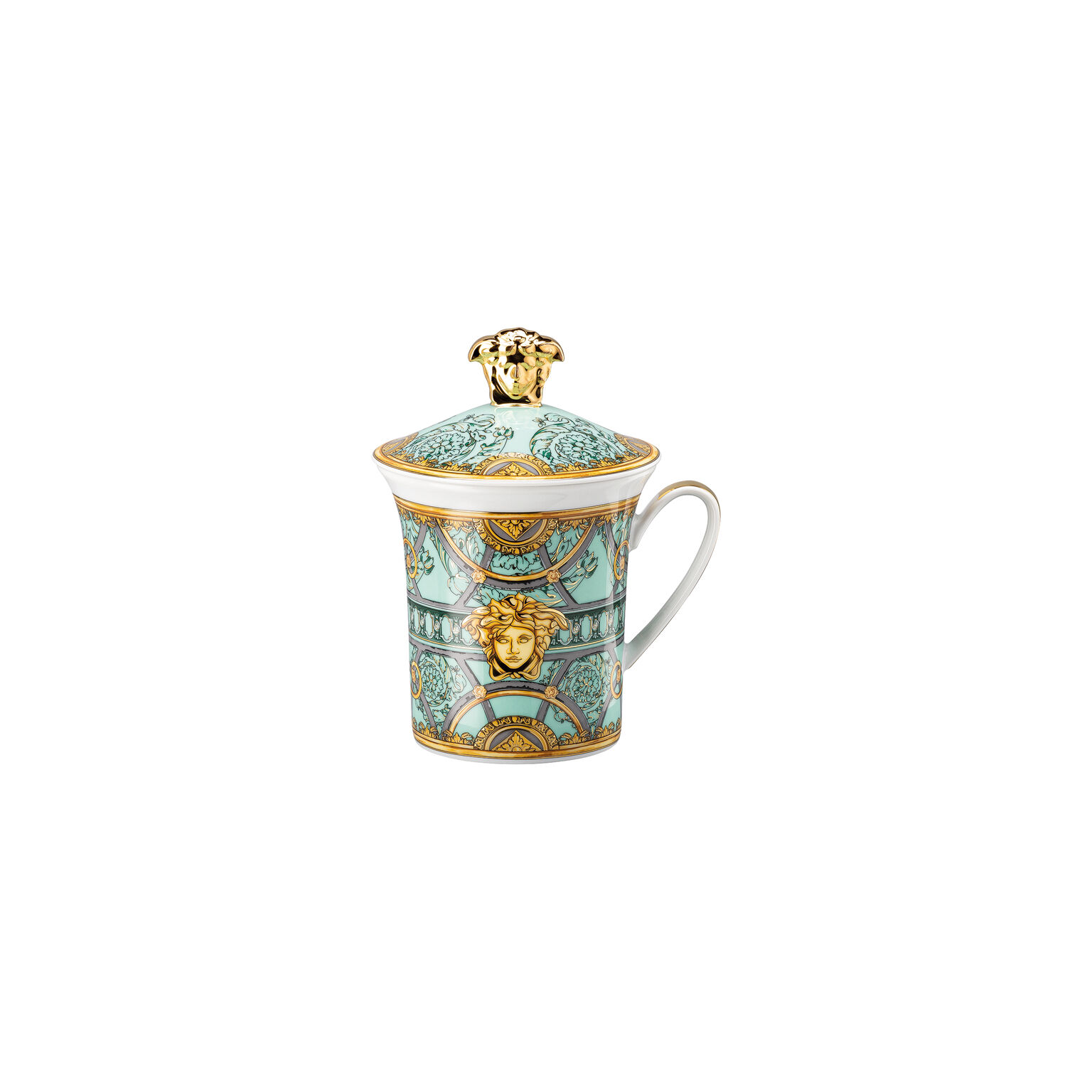 30 Years Mug Collection Scala Palazzo Verde Becher mit Deckel / 30 Years