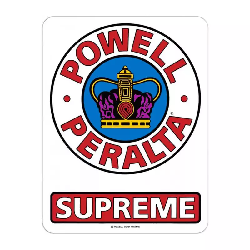Promotion POWELL PERALTA sticker supreme (pack de 20) 8.5cm