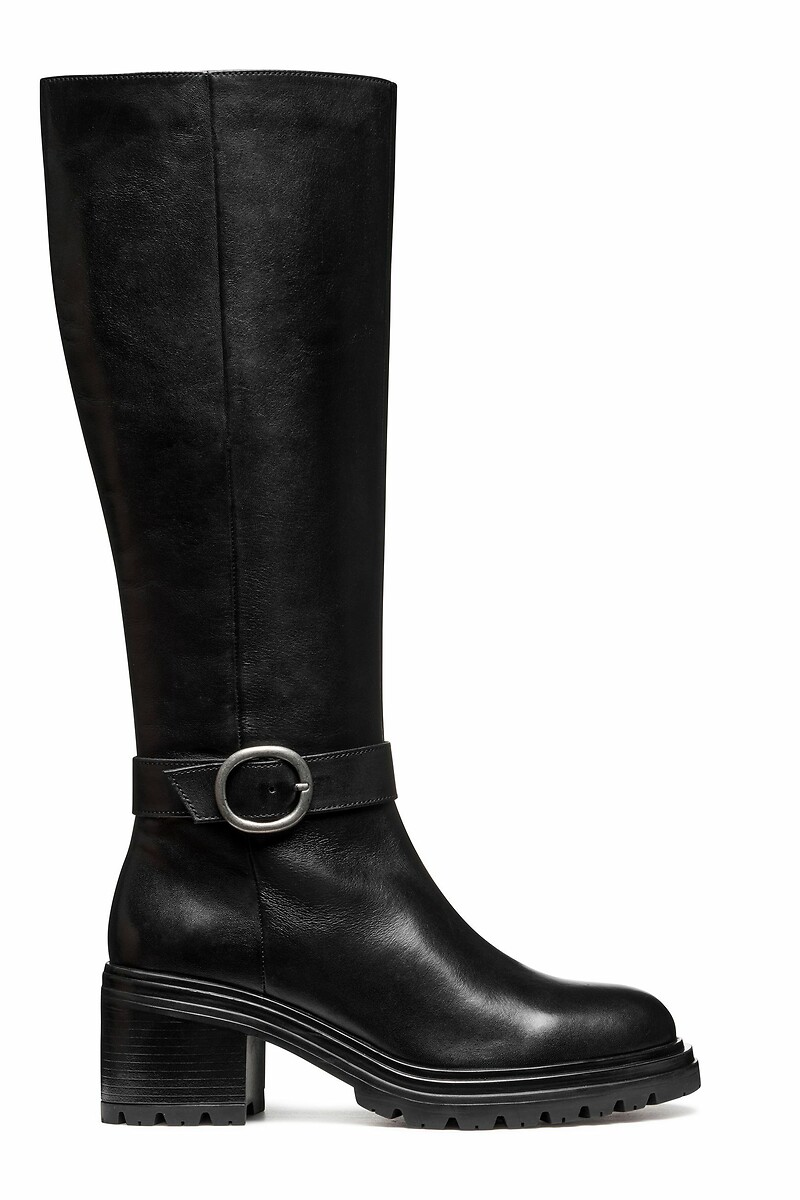 GEOX<br>Botas de couro respiráveis Damiana