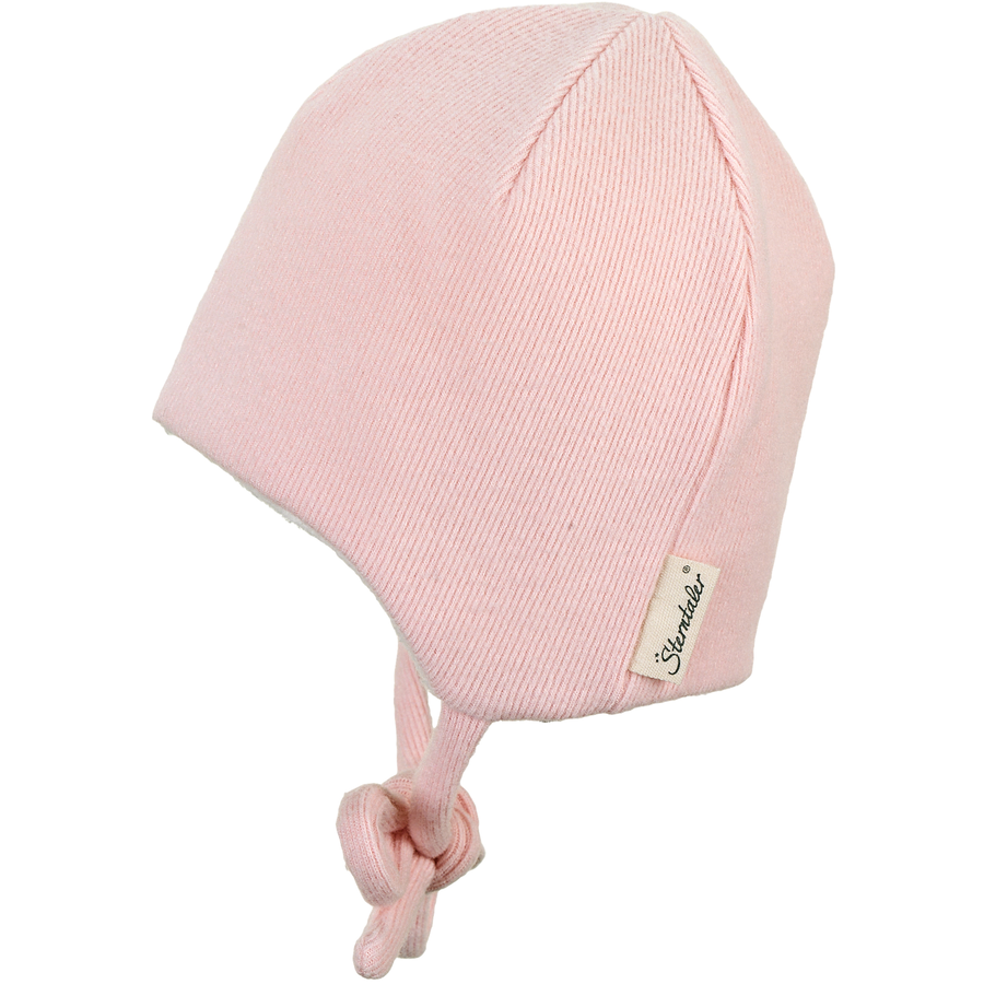 Sterntaler Beanie Rippenoptik rosa