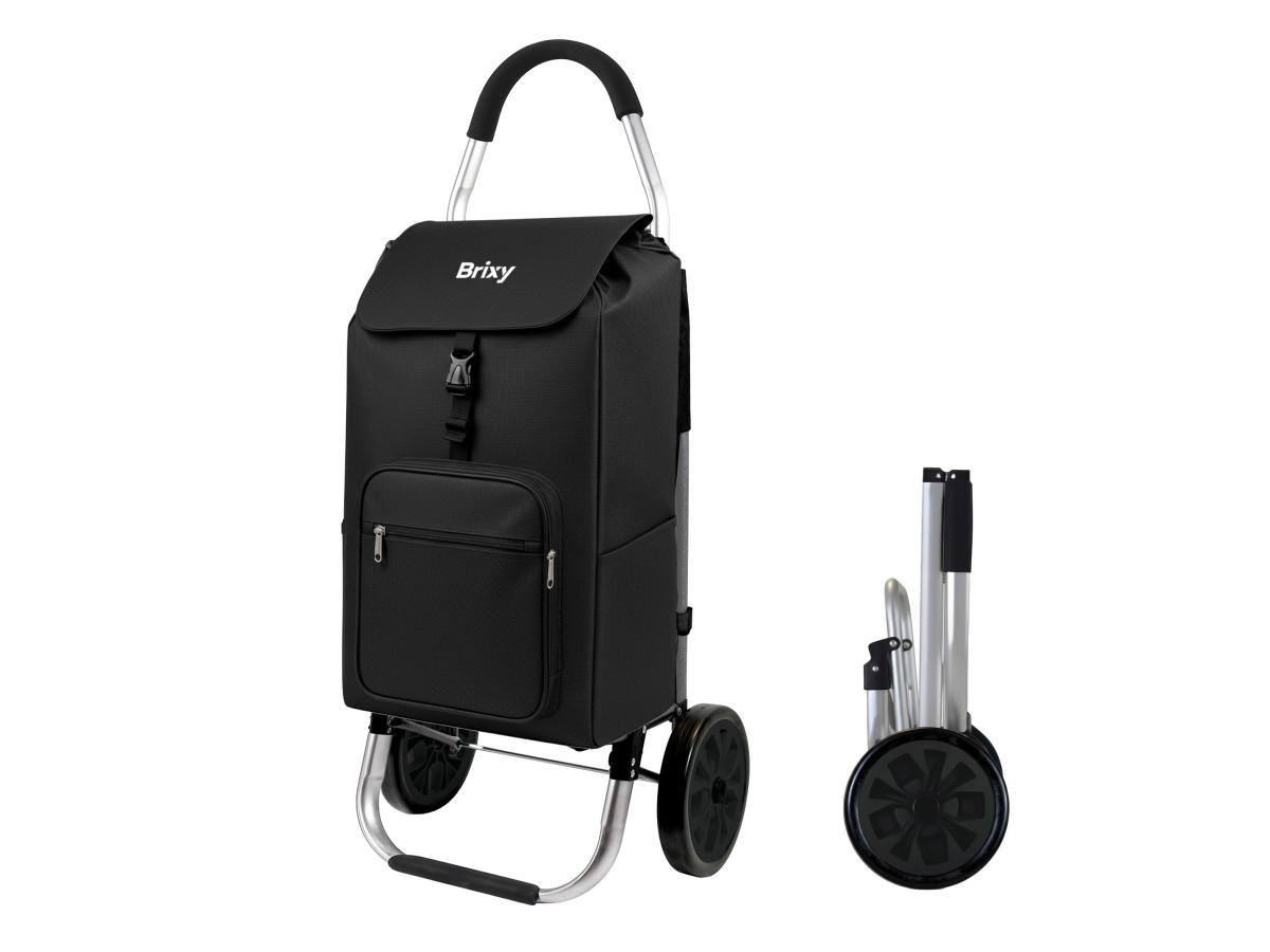 Brixy opvouwbare boodschappentrolley - 48 liter