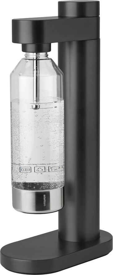Stelton Brus carbonator Black metallic
