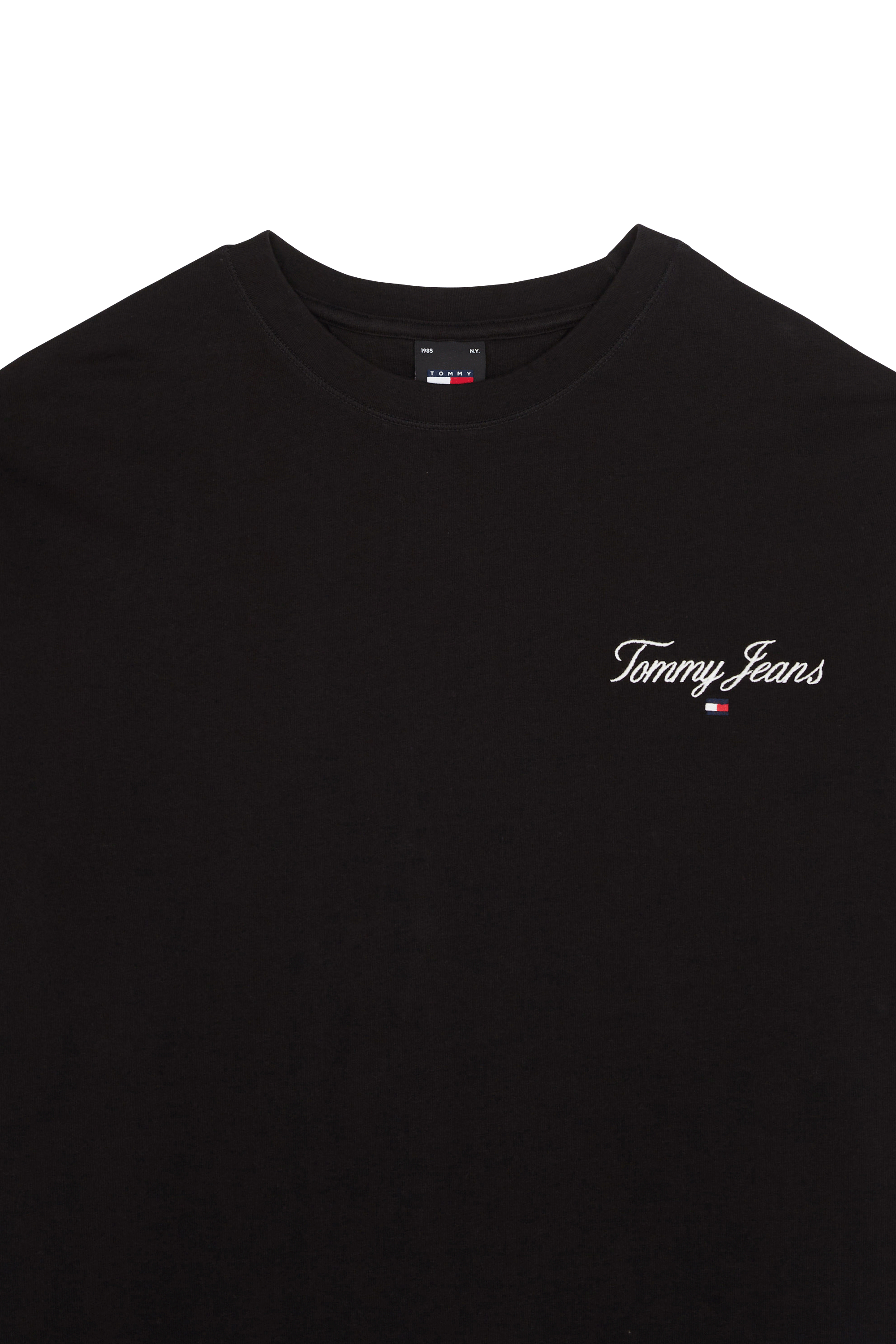 TOMMY JEANS T-shirt  OVERSIZE SERIF LINEA Noir