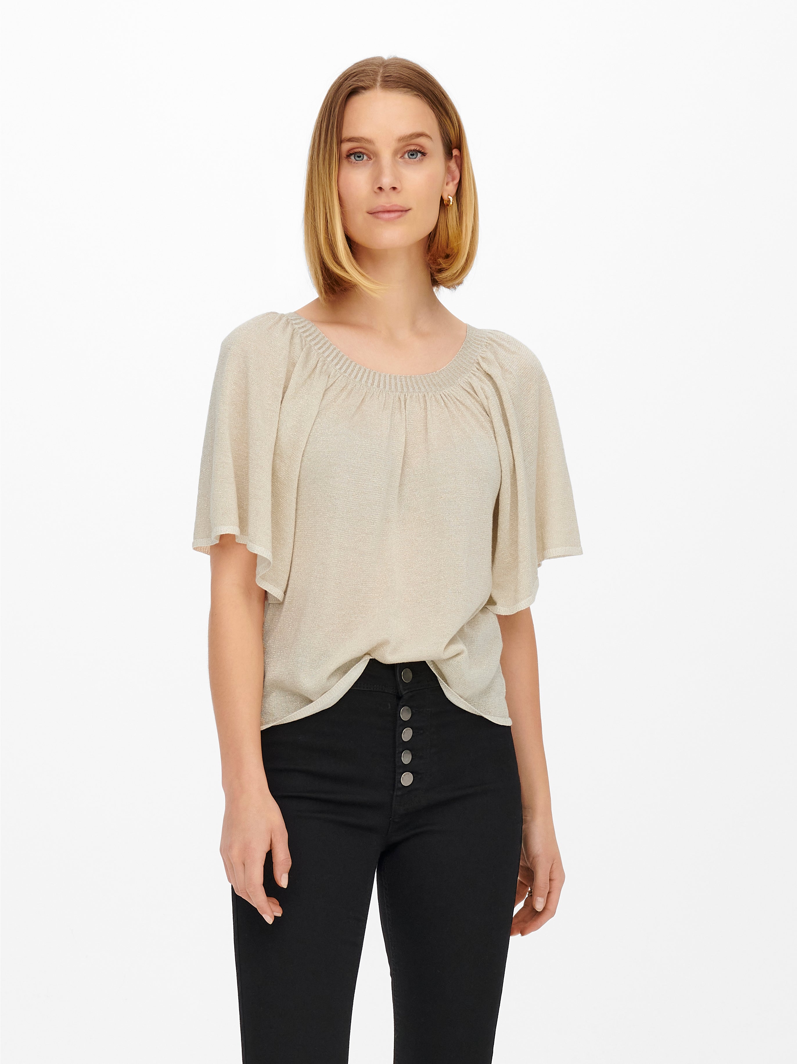 JDYNYNNE Strickpullover Cloud Dancer