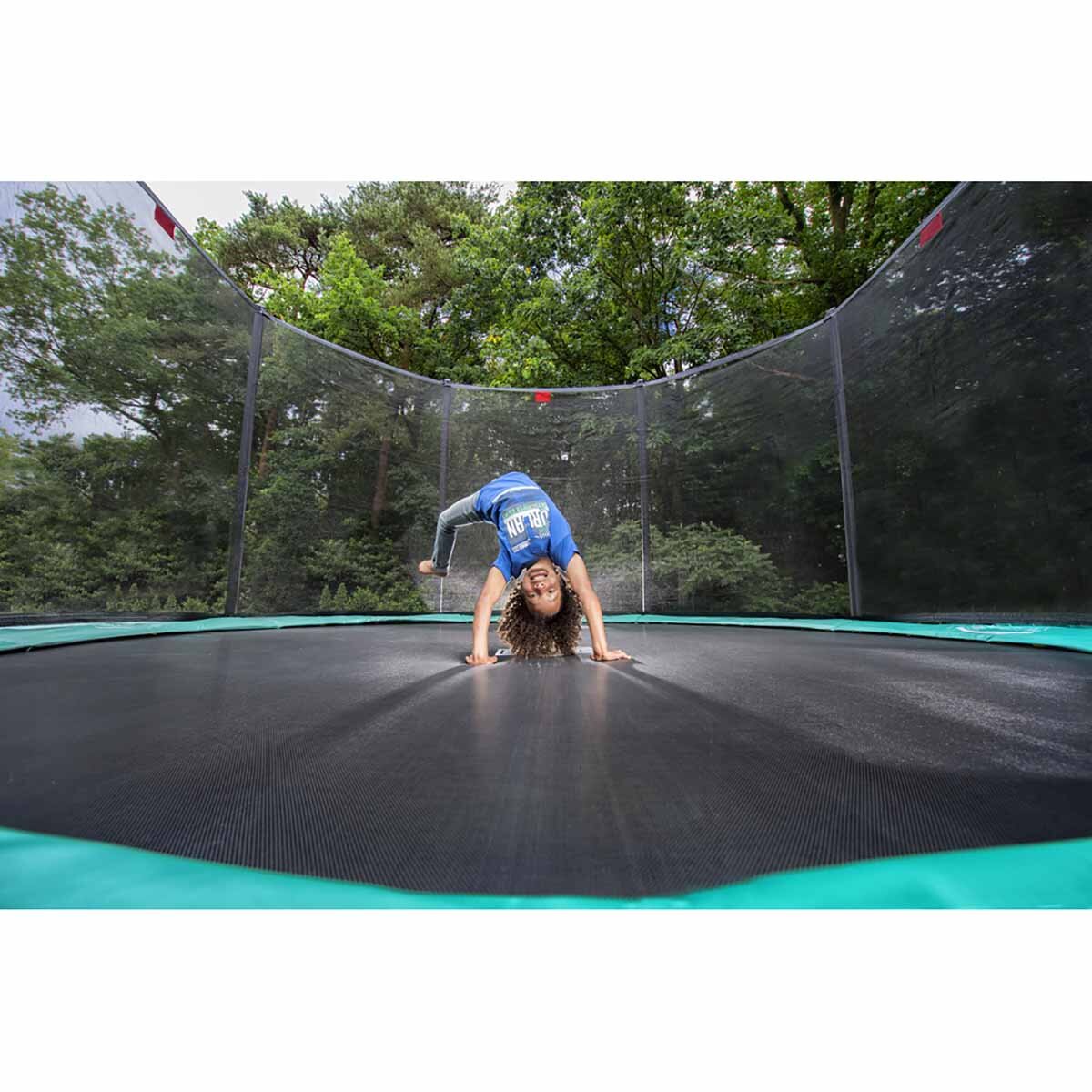 Bergtoys Berg Favorit Trampolin - Regular + Safety Net Comfort