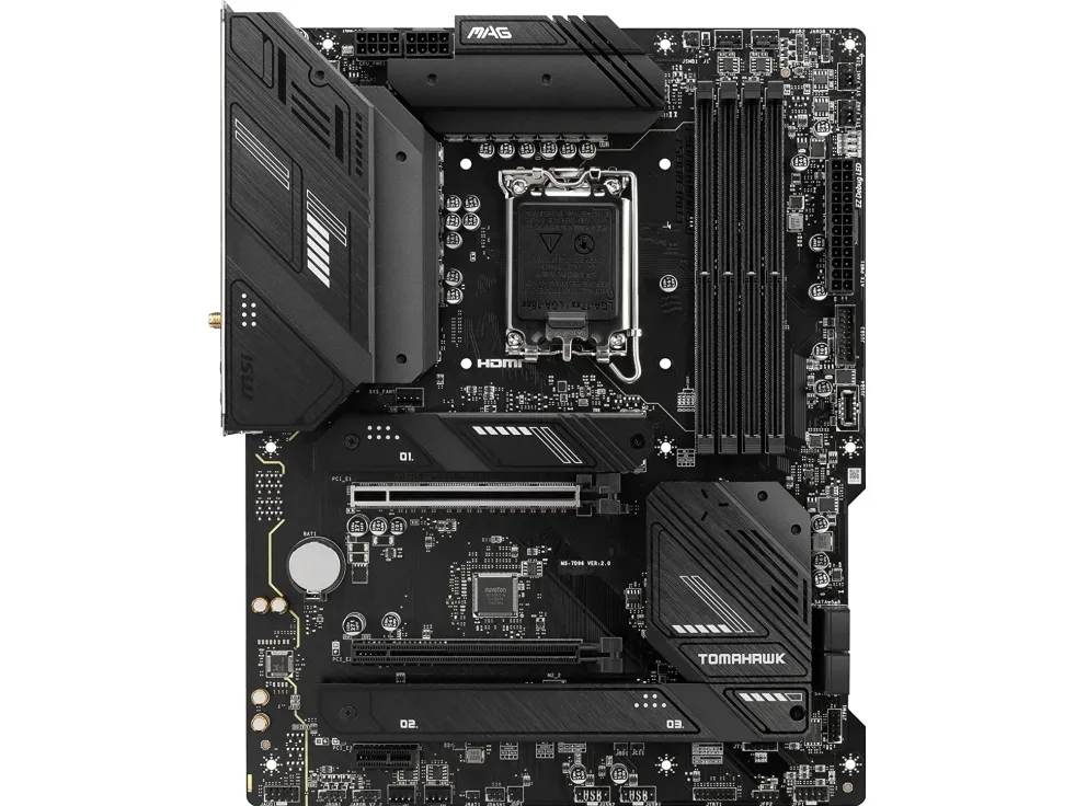 [OUTLET] - MSI MAG B760 TOMAHAWK WIFI LGA1700 ATX MB DDR5 2xPCIe x16 4xSATA