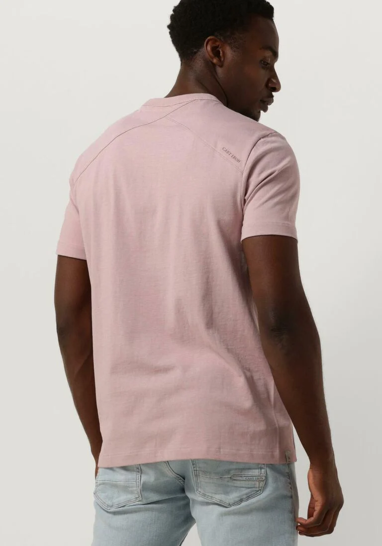 CAST IRON lila cast iron t-shirt r-neck regular fit heavy cotton