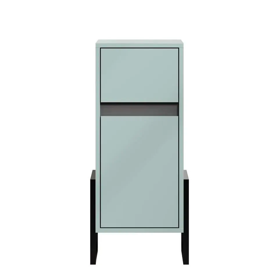 Hioshop Matix badkamerkast blauw- grijs