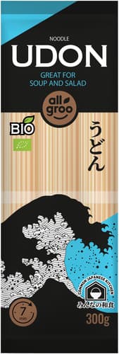 ALLGROO Bio Weizennudeln Udon