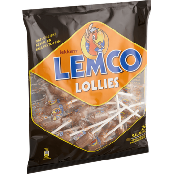 Lemco Lollies Lekkerrr 24 Stuks 240 g