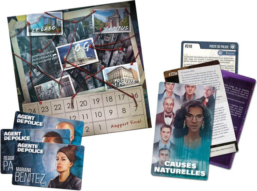 JEU D 'ENQUETE - DÉTECTIVE SAISON 1