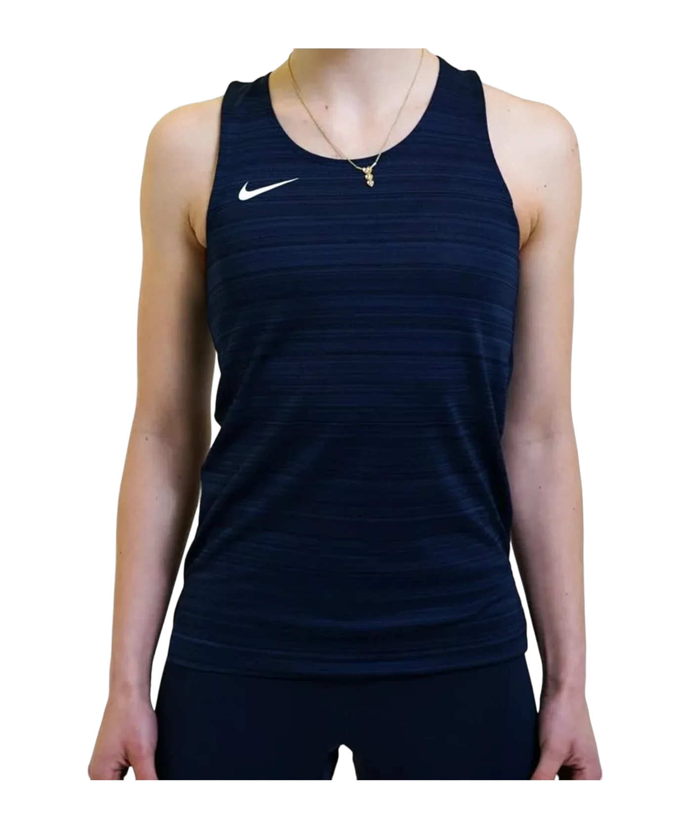 Nike Stock Dry Miler Tanktop Damen Blau F451