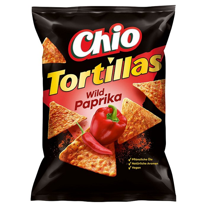 CHIO Tortillas 110 g, Wild Paprika