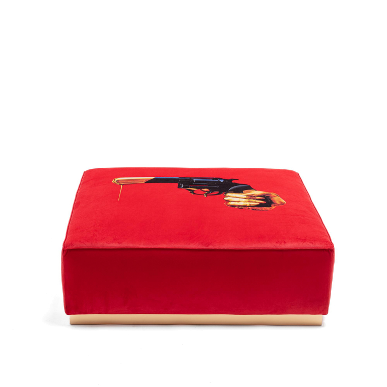 Seletti Toiletpaper poef Lipsticks Black