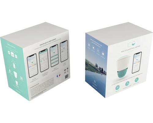 Ondilo ICO Smart Pool Partner zwembadsensor met pH-meter, zwembadthermometer en zwembad-app - compatibel met SMART HOME van hornbach