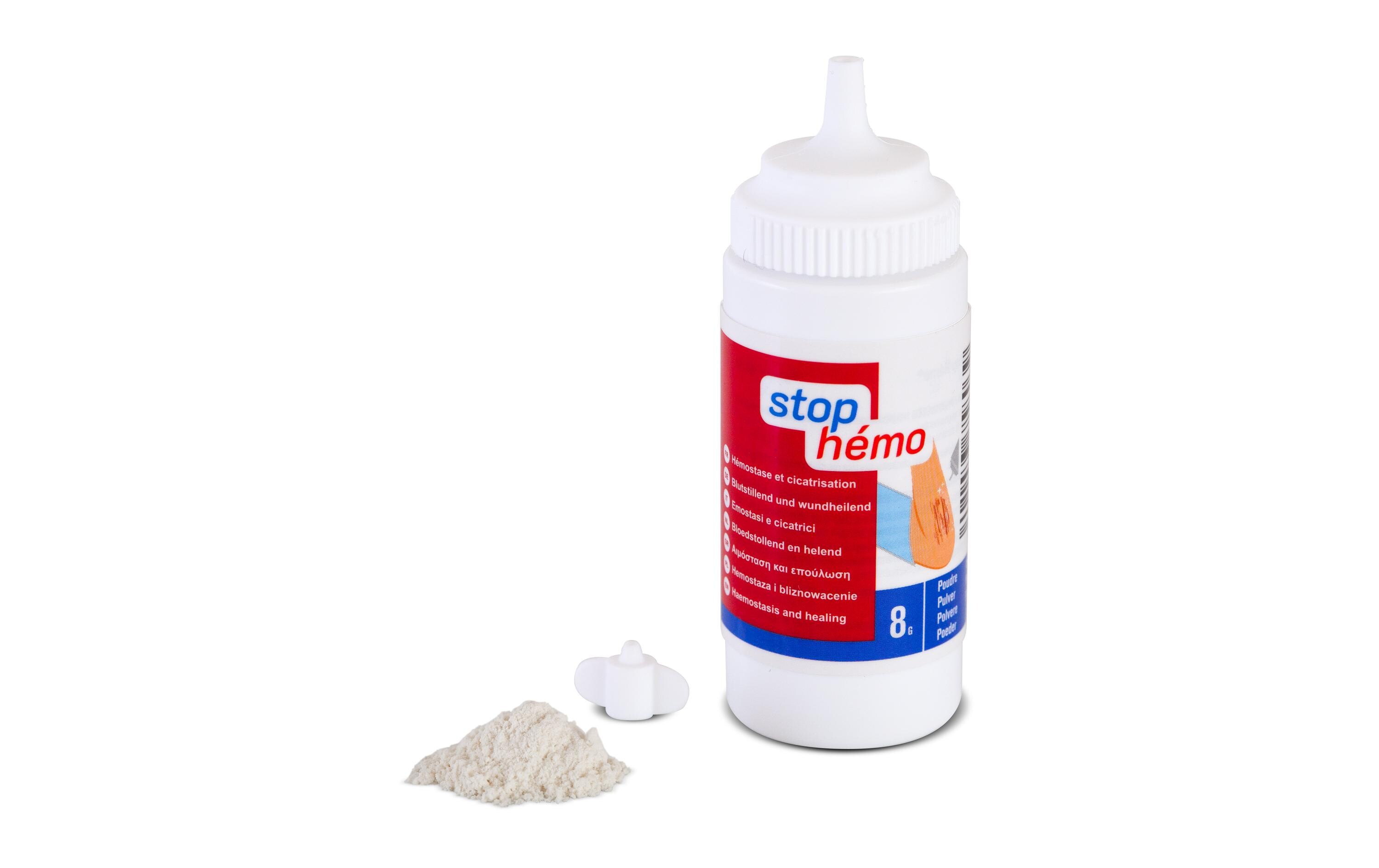 Puder blutstillend 8 gBlutstillendes und schmerzlinderndes Puder