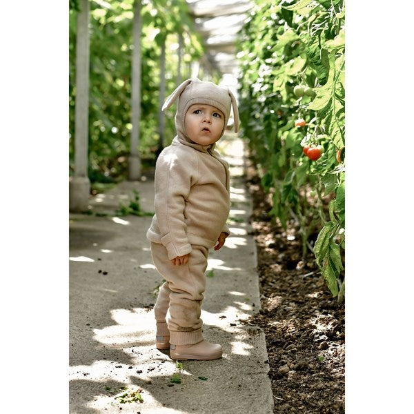 Køb Mikk-Line Bomuld Fleece Jakke Warm Taupe